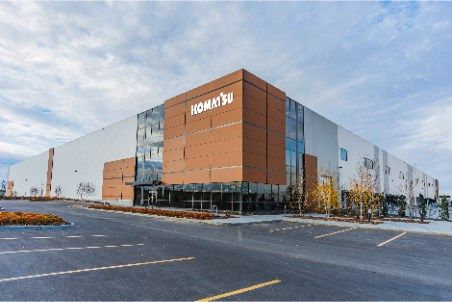 Komatsu invests in Canadian operations with new full-service parts distribution centre