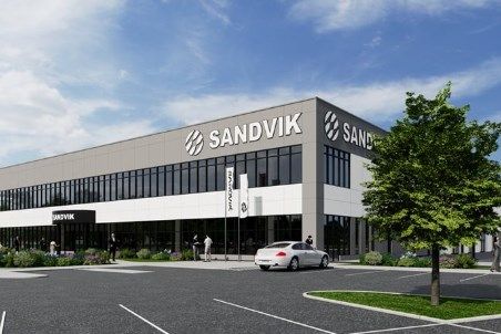 Sandvik breaks ground on new facility in Sudbury, Ontario