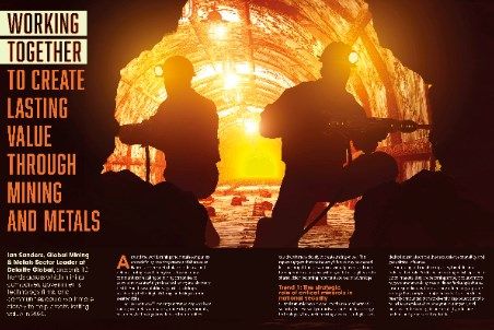 Working Together To Create Lasting Value Through Mining And Metals