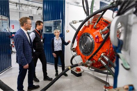 New hydraulic lab powers digitalisation at Hägglunds